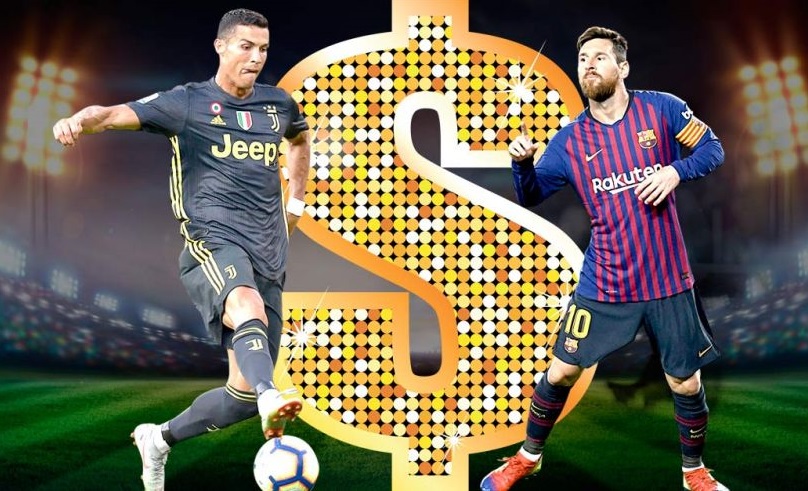 Ronaldo và Messi kiếm nhiều tiền nhất hành tinh trong 1 thập kỷ