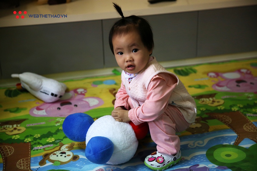 Ngắm tổ ấm nhỏ xinh, con gái rượu đáng yêu của mẹ bỉm sữa Nguyễn Thị Huyền