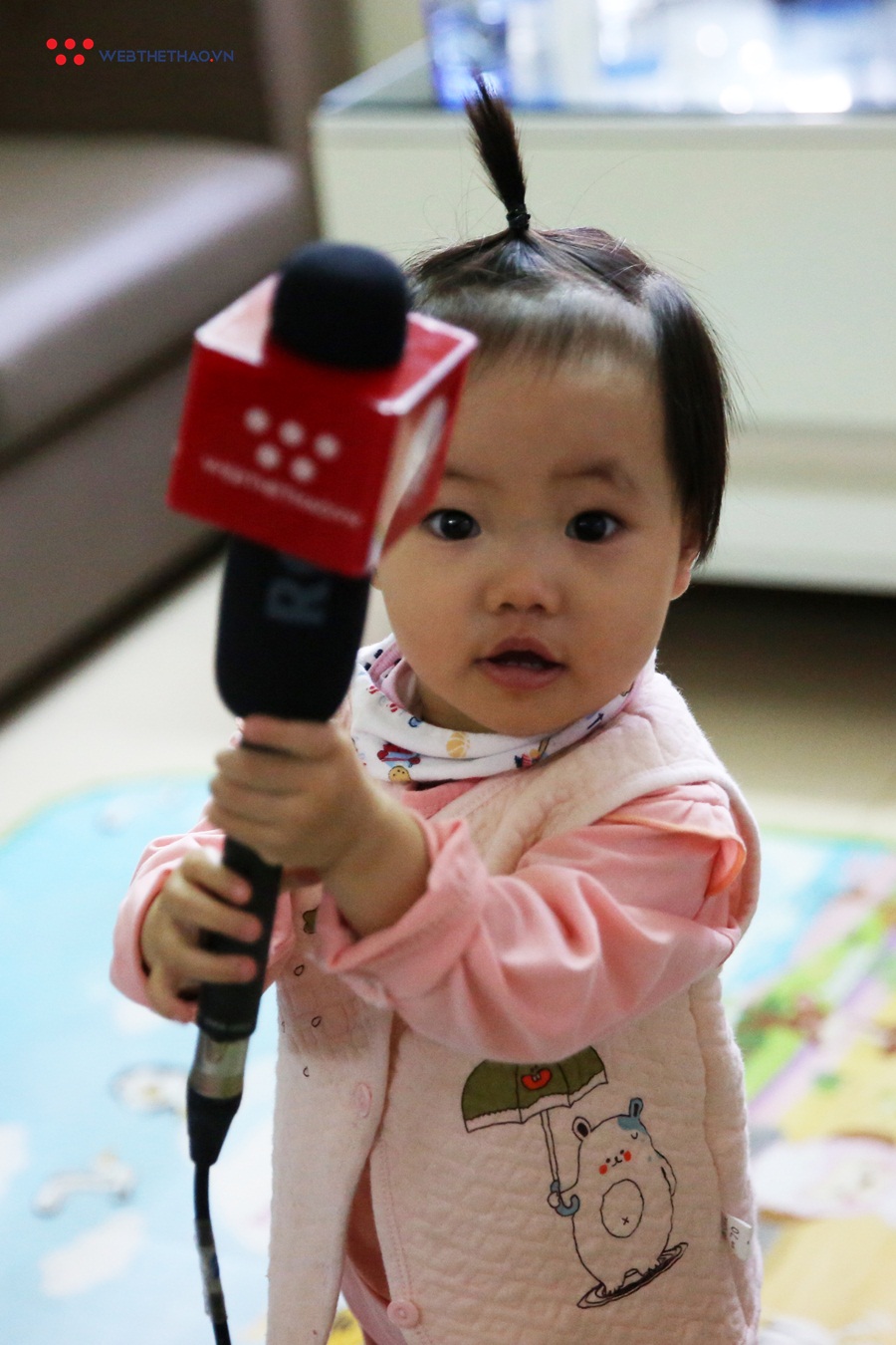 Ngắm tổ ấm nhỏ xinh, con gái rượu đáng yêu của mẹ bỉm sữa Nguyễn Thị Huyền