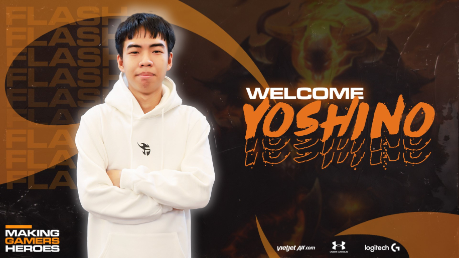 Yoshino gia nhập Team Flash, đe dọa vị trí với "Đại đế" Stark