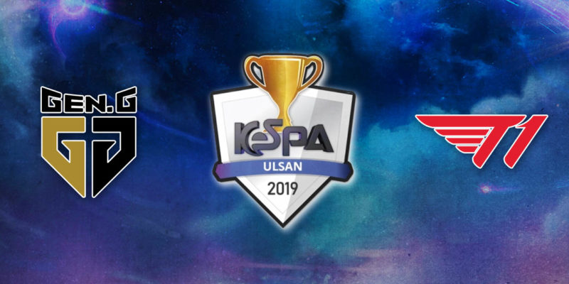Lịch thi đấu KeSPA Cup 2019 ngày 31/12: Đại chiến T1 vs GenG