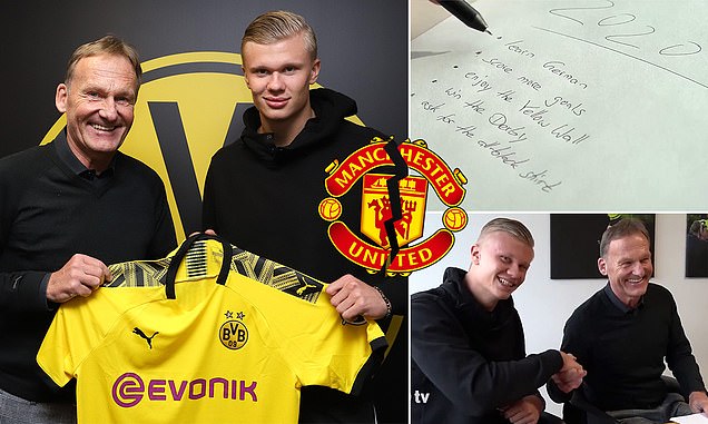MU để tuột mất Haaland vào tay Dortmund vì “siêu cò” Raiola