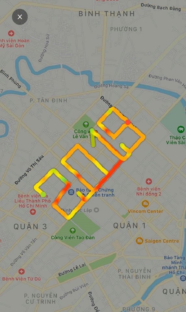 Runner khắp Việt Nam chào đón năm mới 2020 bằng track-log siêu ngộ nghĩnh