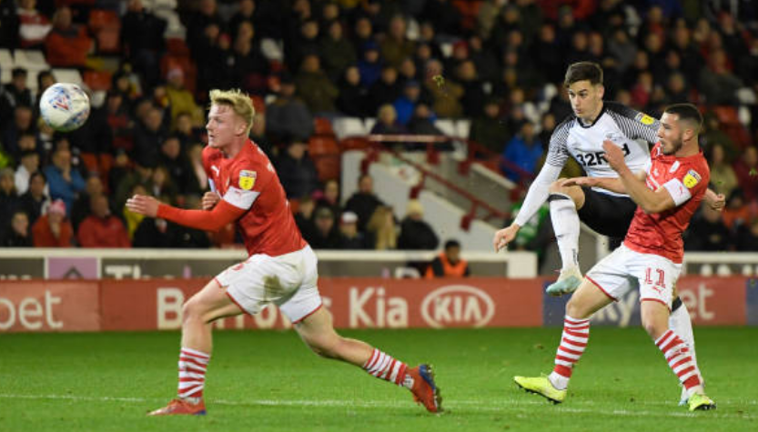 Soi kèo Derby County vs Barnsley 02h45, ngày 03/01 (hạng Nhất Anh)