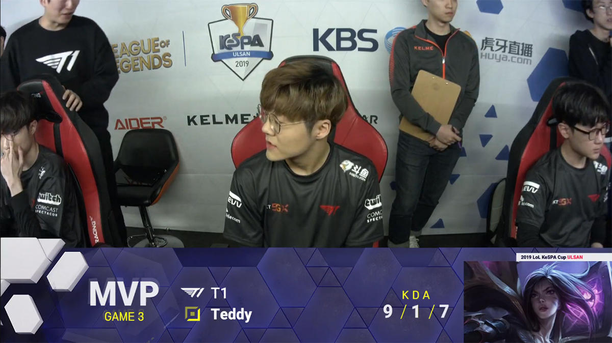 Kết quả tứ kết KeSPA Cup 2019 31/12: Teddy đưa T1 vào bán kết