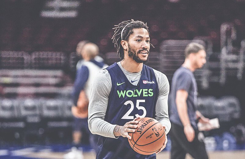 Hồi sinh từ tro tàn, Derrick Rose huy hoàng cán mốc 10.000 điểm trong sự nghiệp Hồi sinh từ tro tàn, Derrick Rose huy hoàng cán mốc 10.000 điểm trong sự nghiệp