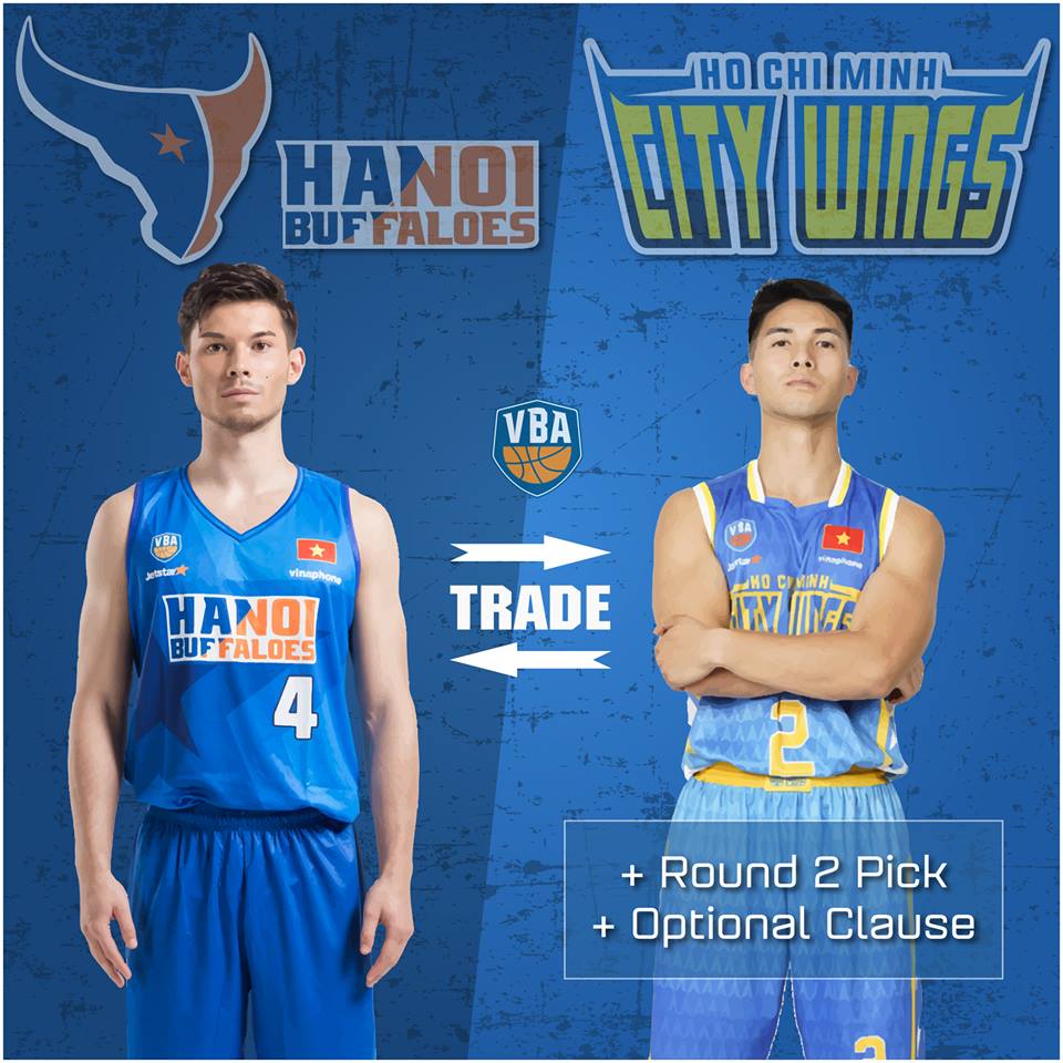 Hanoi Buffaloes gây sốc khi quyết định trade Vincent Nguyễn để lấy Henry Nguyễn Hanoi Buffaloes gây sốc khi quyết định trade Vincent Nguyễn để lấy Henry Nguyễn