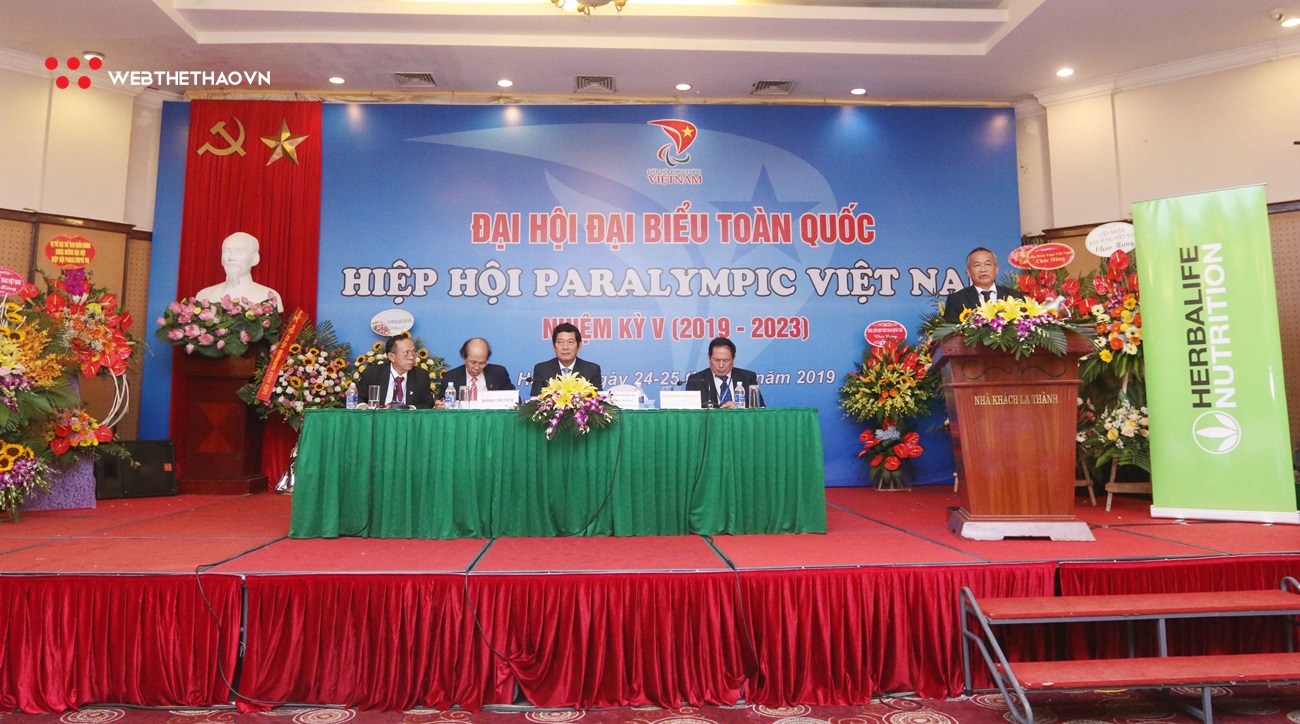 HIệp hội Paralympic Việt Nam chính thức có Chủ tịch mới
