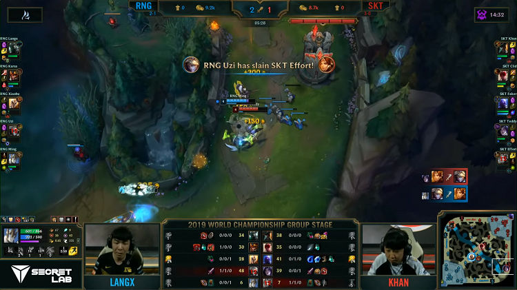 RNG vs SKT: Đẳng cấp của người Hàn