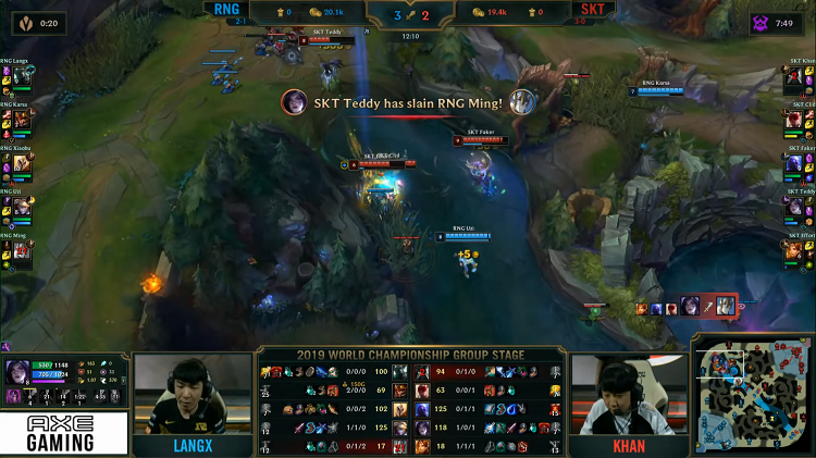 RNG vs SKT: Đẳng cấp của người Hàn
