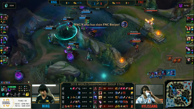 RNG vs FNC: Uzi cân cả thế giới