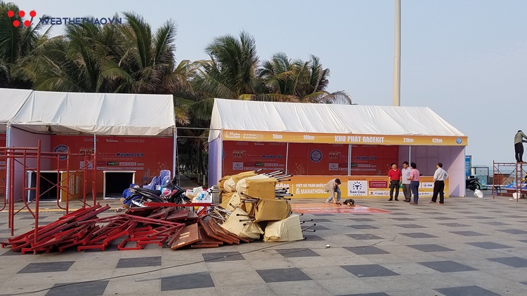 Vũng Tàu rộn ràng dựng rạp chào đón Tiền Phong Marathon 2019 Vũng Tàu rộn ràng dựng rạp chào đón Tiền Phong Marathon 2019