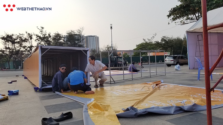Vũng Tàu rộn ràng dựng rạp chào đón Tiền Phong Marathon 2019 Vũng Tàu rộn ràng dựng rạp chào đón Tiền Phong Marathon 2019