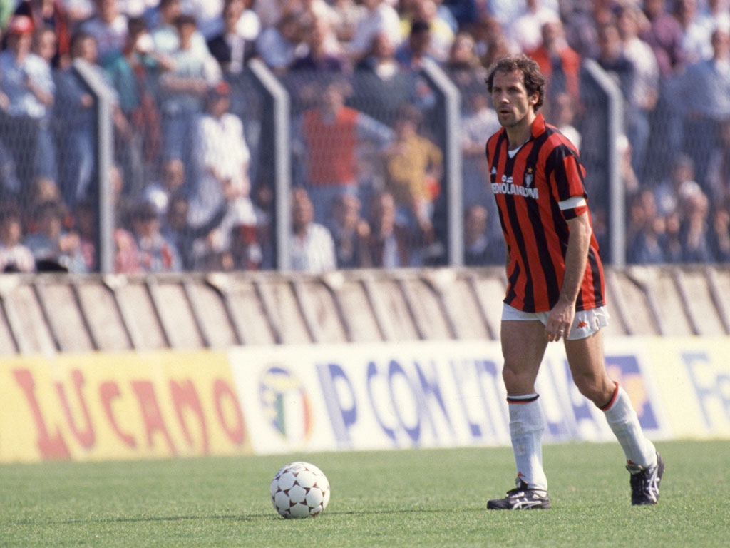 Franco Baresi, tượng đài và là thủ lĩnh một thời của AC Milan