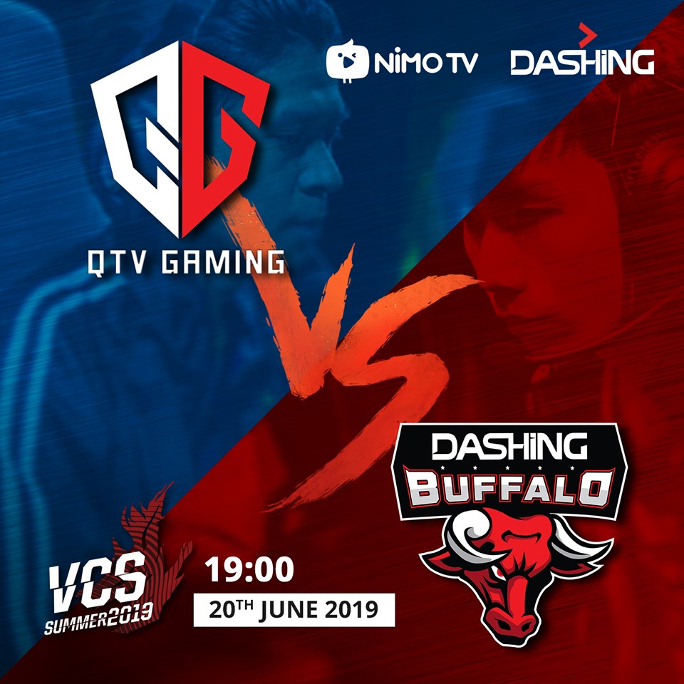 Trực tiếp VCS mùa hè 2019 tuần 1: QG vs DBL (19h00, 20/6) Trực tiếp VCS mùa hè 2019 tuần 1: QG vs DBL (19h00, 20/6)