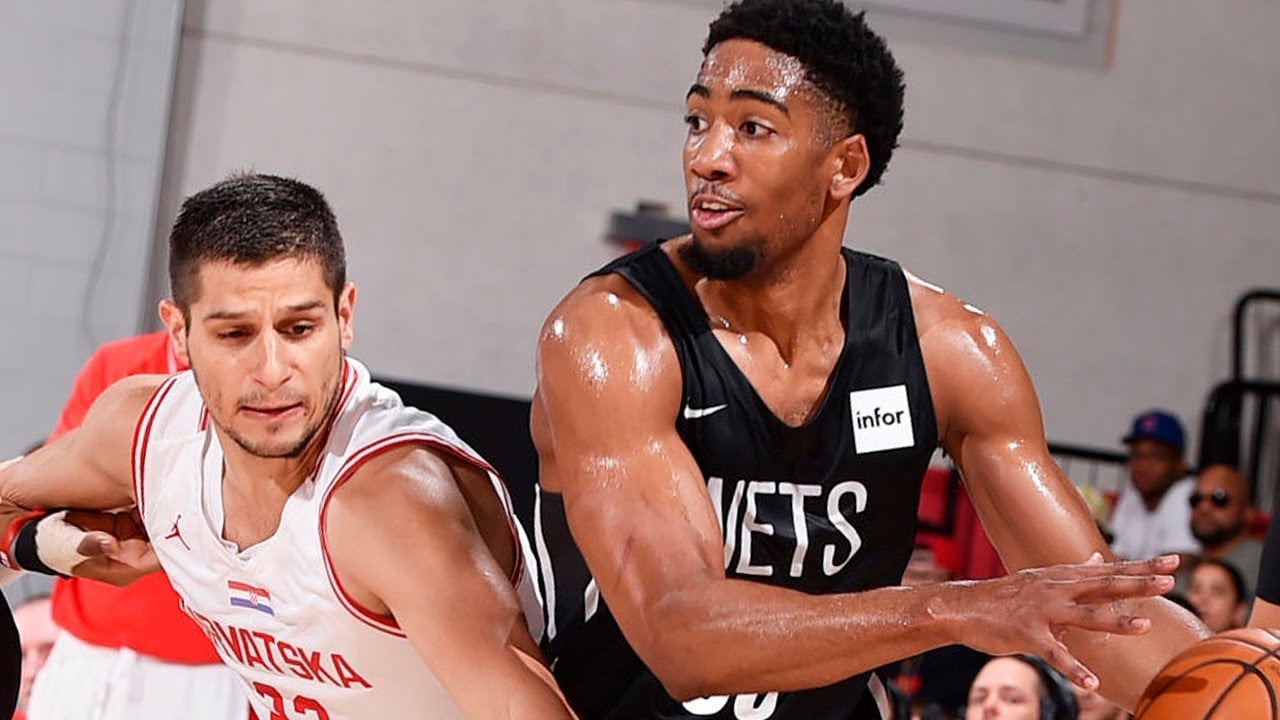 Croatia thua đậm Brooklyn Nets trong trận thứ hai tại NBA Summer League
