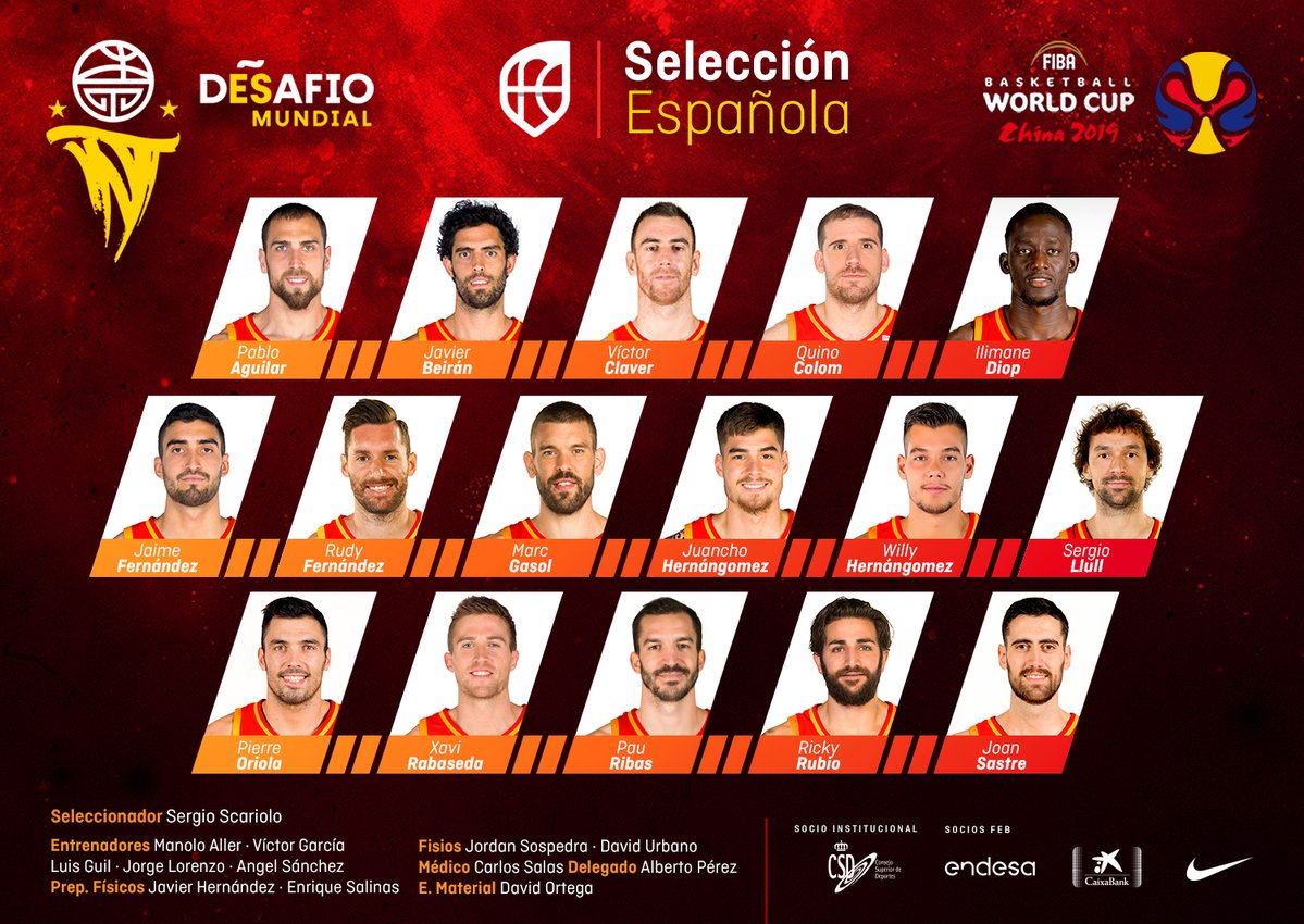 Tân vương NBA dẫn dắt dàn sao Tây Ban Nha trong chiến dịch tìm lại ngôi vương FIBA World Cup