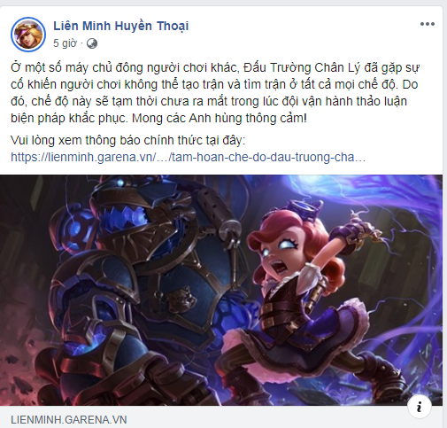Đấu Trường Chân Lý tiếp lục lỡ hẹn... vô thời hạn với game thủ Việt Đấu Trường Chân Lý tiếp lục lỡ hẹn... vô thời hạn với game thủ Việt