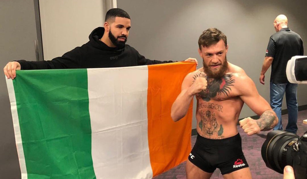 Rapper Drake bị HLV của Conor McGregor dọa đuổi thẳng cổ