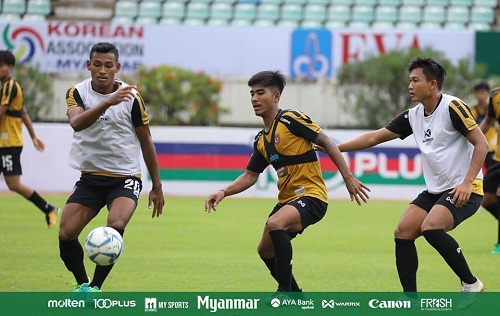 U23 Myanmar tích cực tập luyện chờ ngày tái đấu U23 Việt Nam U23 Myanmar tích cực tập luyện chờ ngày tái đấu U23 Việt Nam