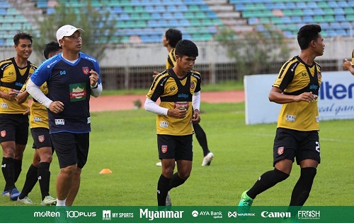 U23 Myanmar tích cực tập luyện chờ ngày tái đấu U23 Việt Nam U23 Myanmar tích cực tập luyện chờ ngày tái đấu U23 Việt Nam