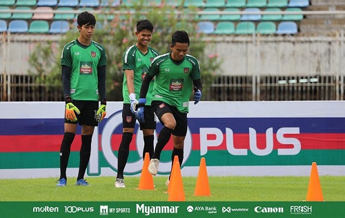 U23 Myanmar tích cực tập luyện chờ ngày tái đấu U23 Việt Nam U23 Myanmar tích cực tập luyện chờ ngày tái đấu U23 Việt Nam