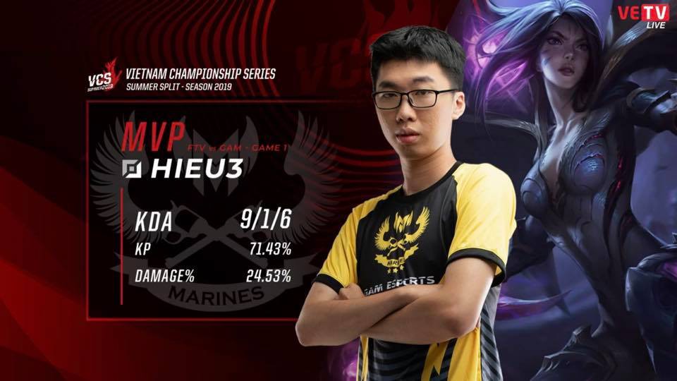 Trực tiếp VCS mùa hè 2019 vòng 5: GAM vs DBL - 16h00 ngày 12/07