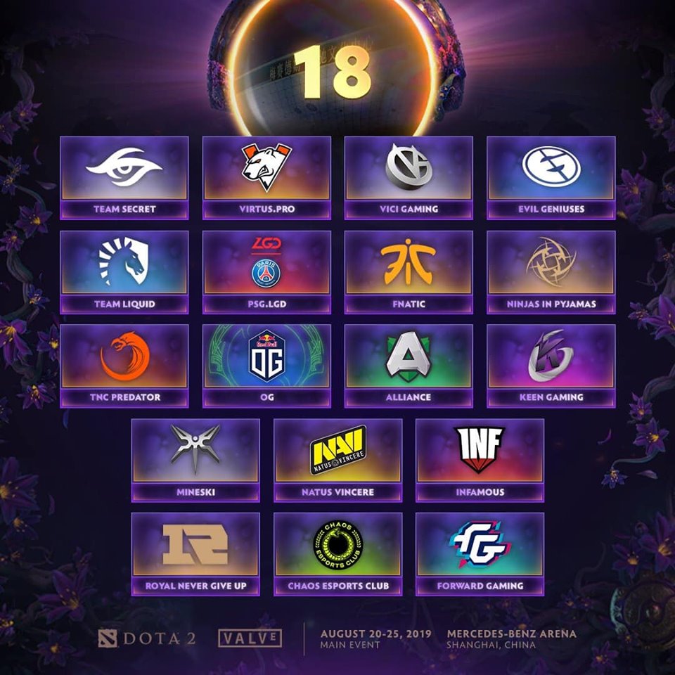 Lịch thi đấu The International 2019 Lịch thi đấu The International 2019