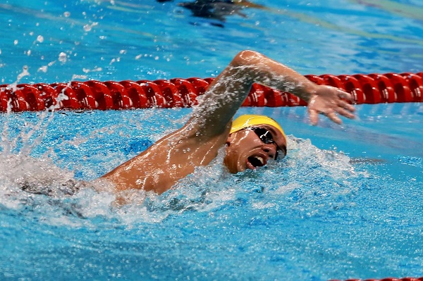 Giải bơi VĐTG 2019: Nguyễn Huy Hoàng chưa thể đạt chuẩn A Olympic 2020 nội dung 1.500m tự do
