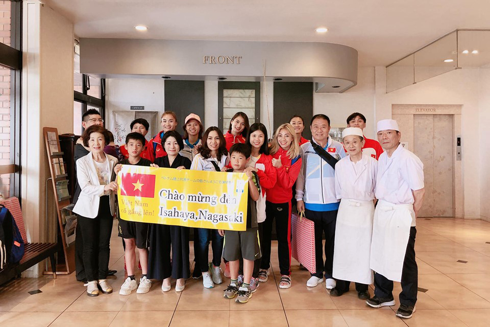 Tuyển thủ điền kinh Việt Nam điệu đà với kimono trong chuyến tập huấn Nhật trước SEA Games 2019 Tuyển thủ điền kinh Việt Nam điệu đà với kimono trong chuyến tập huấn Nhật trước SEA Games 2019