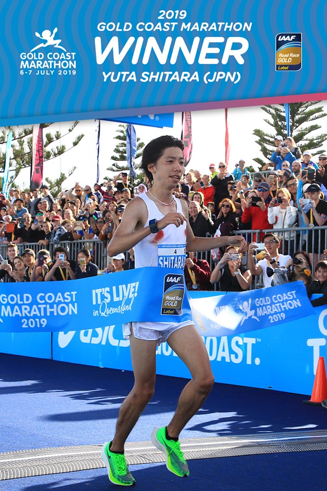 Chàng trai Nhật nặng 48kg hạ đối thủ Kenya để lên ngôi Gold Coast Marathon 2019 Chàng trai Nhật nặng 48kg hạ đối thủ Kenya để lên ngôi Gold Coast Marathon 2019