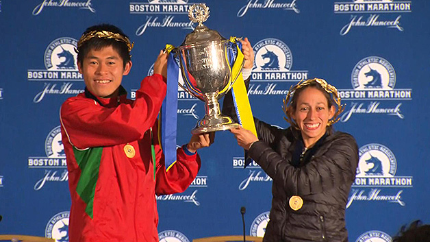 Boston Marathon 2019: Kawauchi chỉ về thứ 17, Cherono thắng sốc và lần đầu cho Degefa Boston Marathon 2019: Kawauchi chỉ về thứ 17, Cherono thắng sốc và lần đầu cho Degefa
