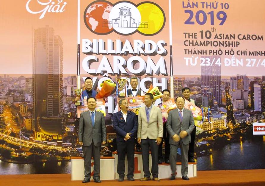 Đánh bại cơ thủ Hàn Quốc, Mã Minh Cẩm vô địch carom 1 băng châu Á 2019
