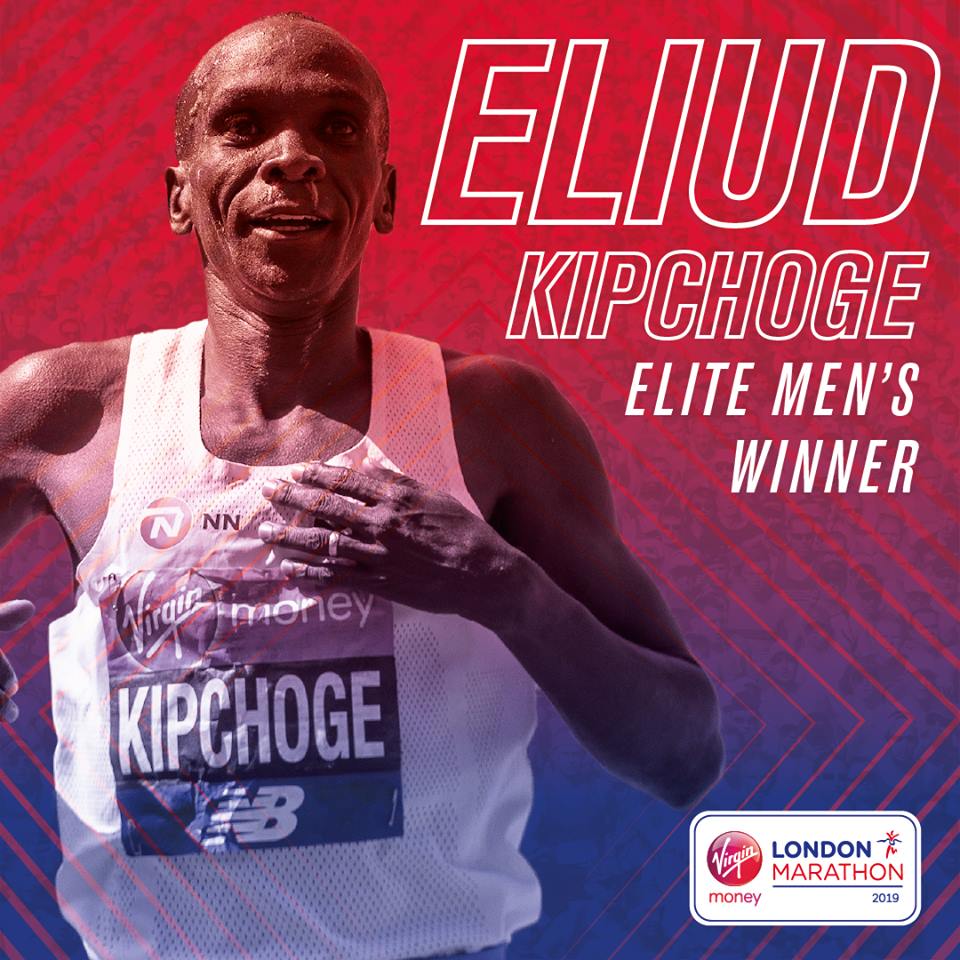 London Marathon 2019: Eliud Kipchoge lập kỷ lục mới, Brigid Kosgei lật đổ ngôi hậu London Marathon 2019: Eliud Kipchoge lập kỷ lục mới, Brigid Kosgei lật đổ ngôi hậu