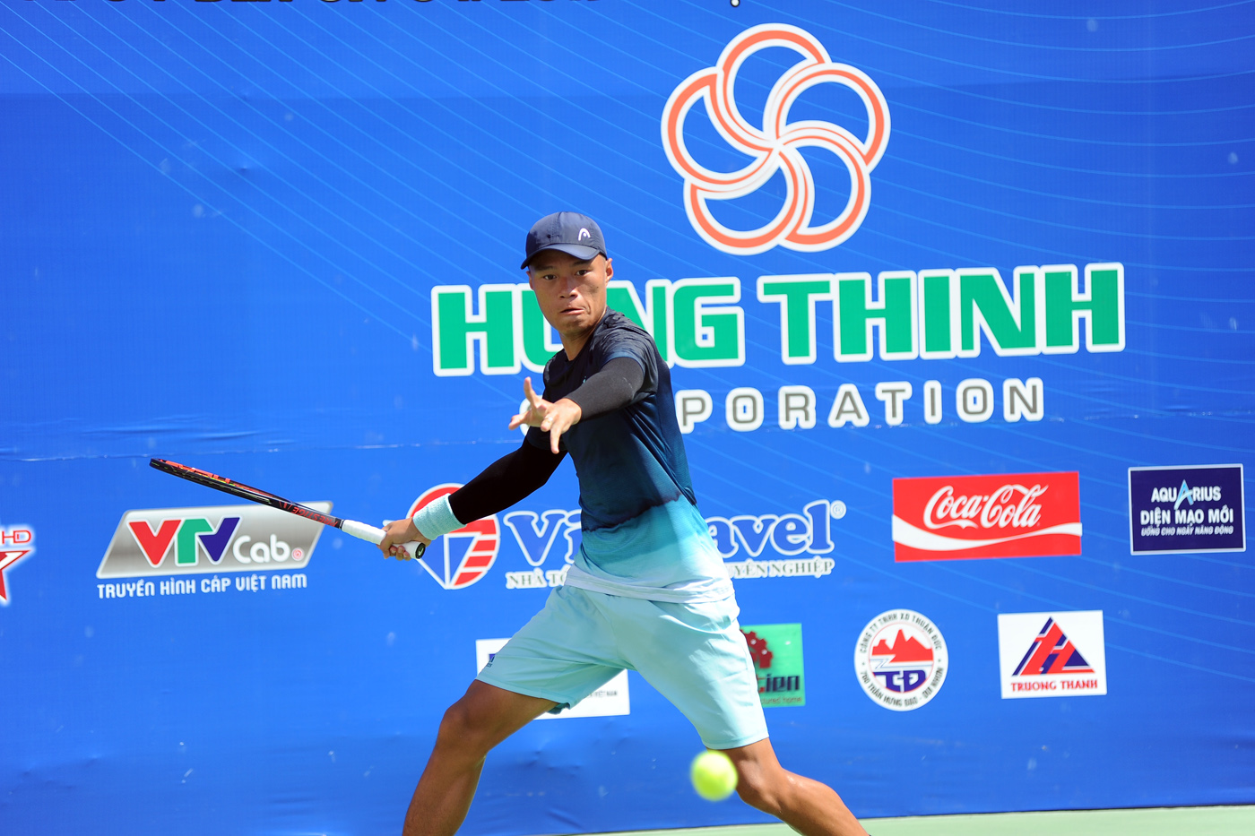 Phạm Minh Tuấn đấu Nguyễn Văn Phương tại chung kết giải tennis VTF Pro Tour 200 -1