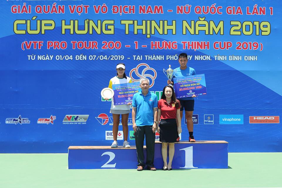 Đánh bại Phạm Minh Tuấn, Nguyễn Văn Phương vô địch giải tennis VTF Pro Tour 200 -1