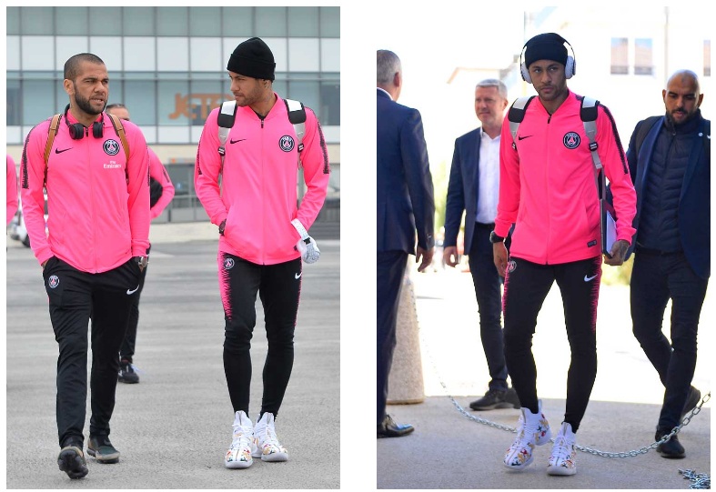 Neymar gây ấn tượng với mẫu giày Le Bron 15 - KITH Neymar gây ấn tượng với mẫu giày Le Bron 15 - KITH
