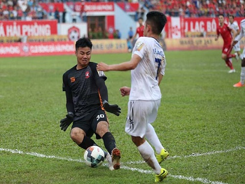 Thủ môn trẻ Hải Phòng và cơ hội giành tấm vé lên U22 Việt Nam Thủ môn trẻ Hải Phòng và cơ hội giành tấm vé lên U22 Việt Nam