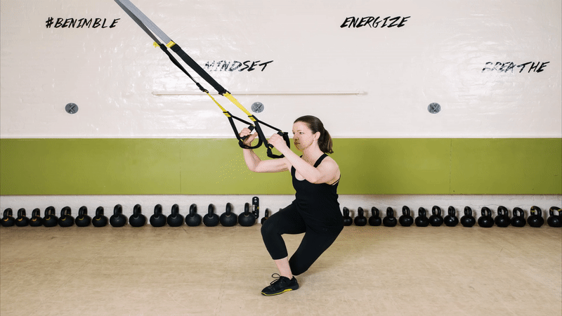 Chùm bài tập với dây TRX giúp vận động viên cải thiện thành tích chạy