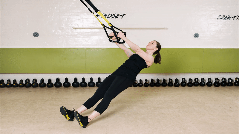 Chùm bài tập với dây TRX giúp vận động viên cải thiện thành tích chạy