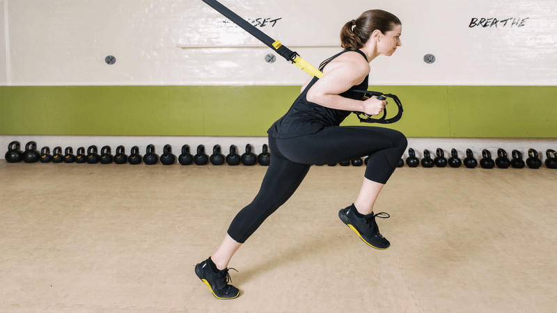 Chùm bài tập với dây TRX giúp vận động viên cải thiện thành tích chạy