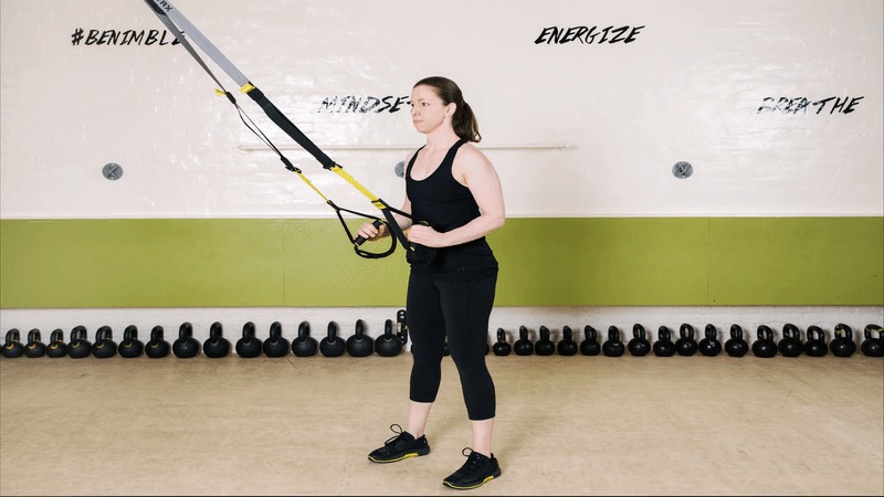 Chùm bài tập với dây TRX giúp vận động viên cải thiện thành tích chạy