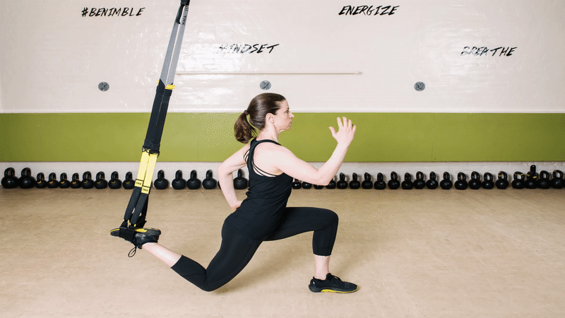 Chùm bài tập với dây TRX giúp vận động viên cải thiện thành tích chạy