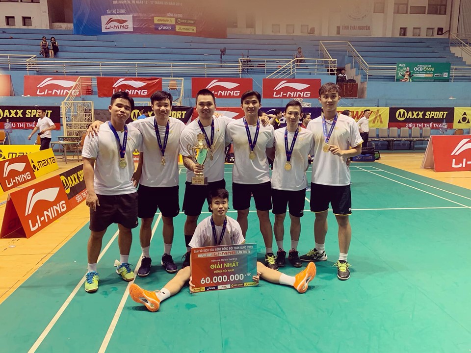 Nam TP.HCM, nữ Thái Bình vô địch Giải cầu lông đồng đội toàn quốc 2019