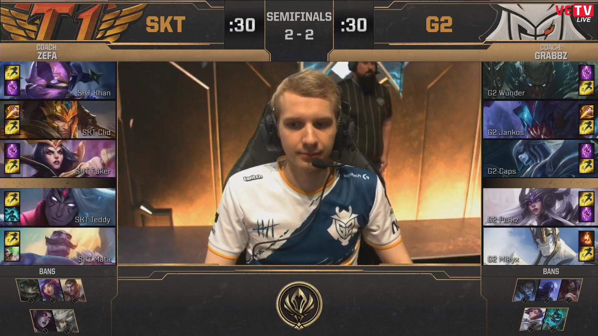 Kết quả bán kết 2 MSI 2019: G2 lội ngược dòng ngoạn mục! Kết quả bán kết 2 MSI 2019: G2 lội ngược dòng ngoạn mục!
