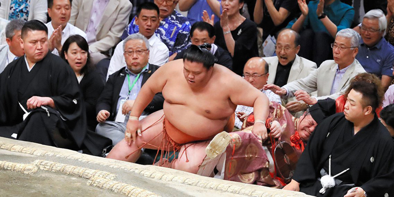 Ông Trump khoái Sumo tới mức nào? Ông Trump khoái Sumo tới mức nào?