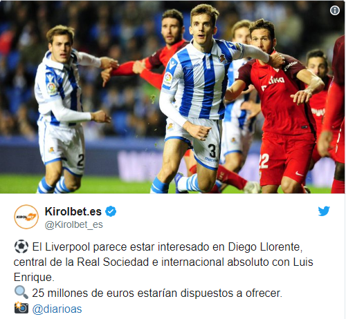 Chuyển nhượng Liverpool 28/5: Liverpool đề nghị 25 triệu euro cho trung vệ Tây Ban Nha