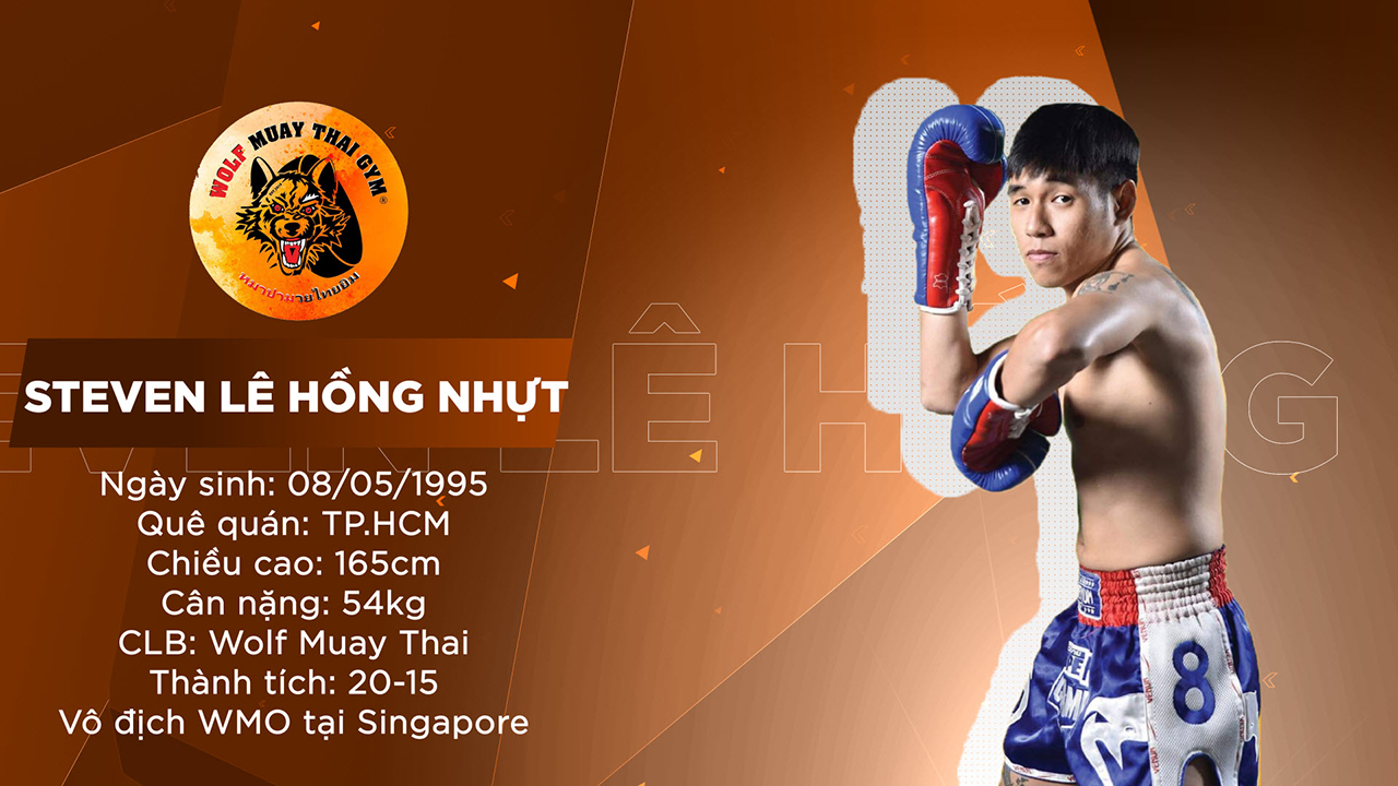 [CHÂN DUNG VĐV] Steven Lê Hồng Nhựt - "Con sói" khát máu của Muay Việt