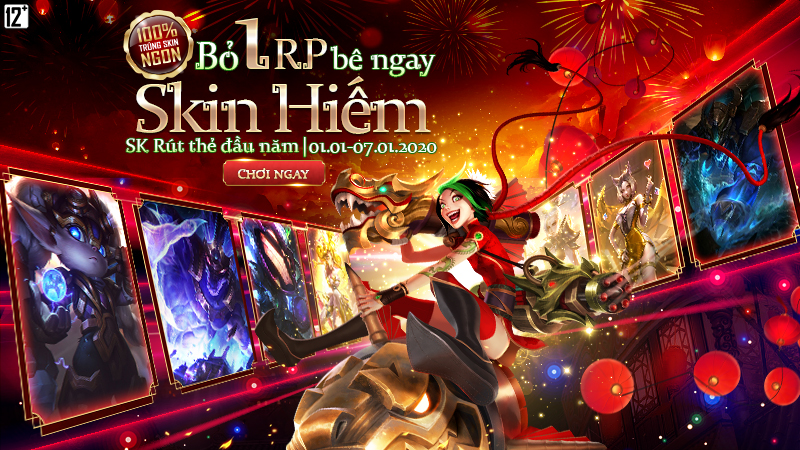 Thần bài Liên Minh mở sự kiện Rút thẻ đầu năm 2020