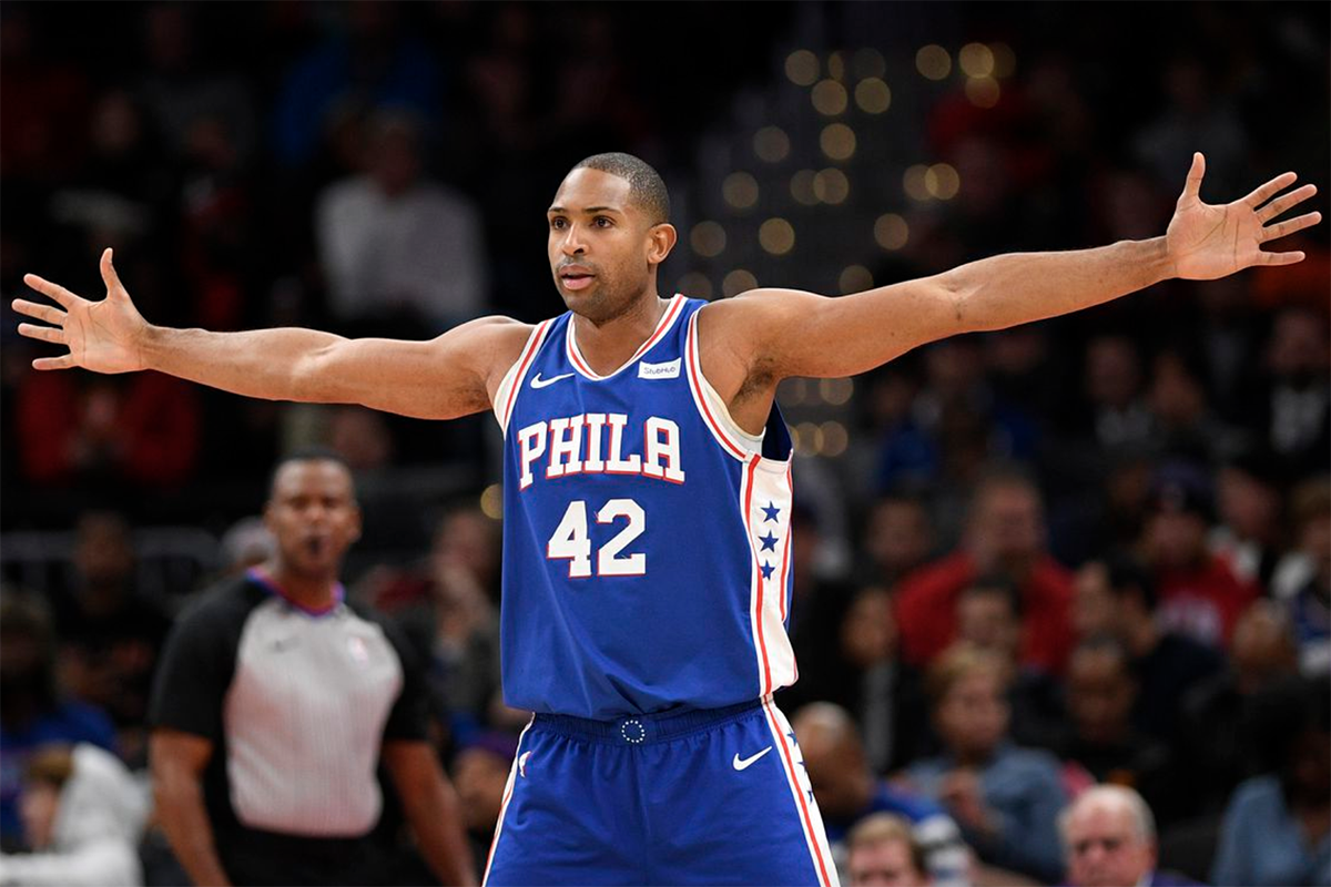 Trung phong kỳ cựu Al Horford đang không hạnh phúc tại Philadelphia 76ers
